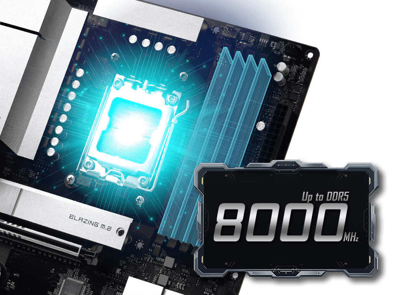 DDR5 XMP および EXPO のサポート